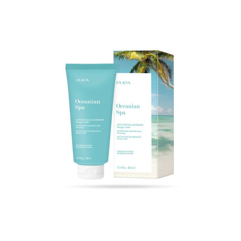 PUPA Milano Oceanian Spa 300 ml Gel douche Femmes Corps Fleur de Tiare