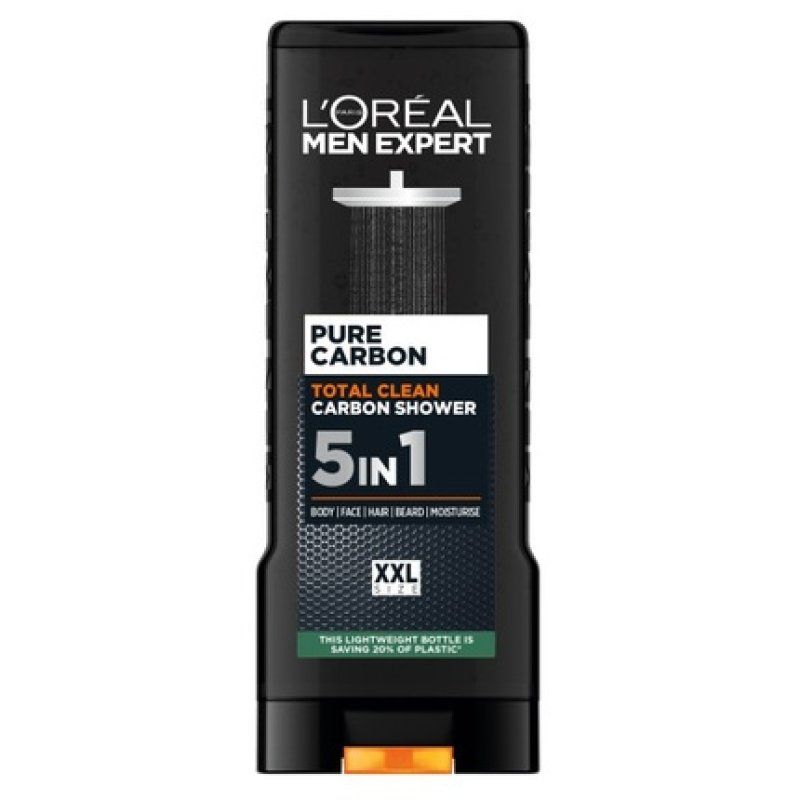 Loreal Men Expert Pure Carbon Shower Gel 5 In 1 400ml