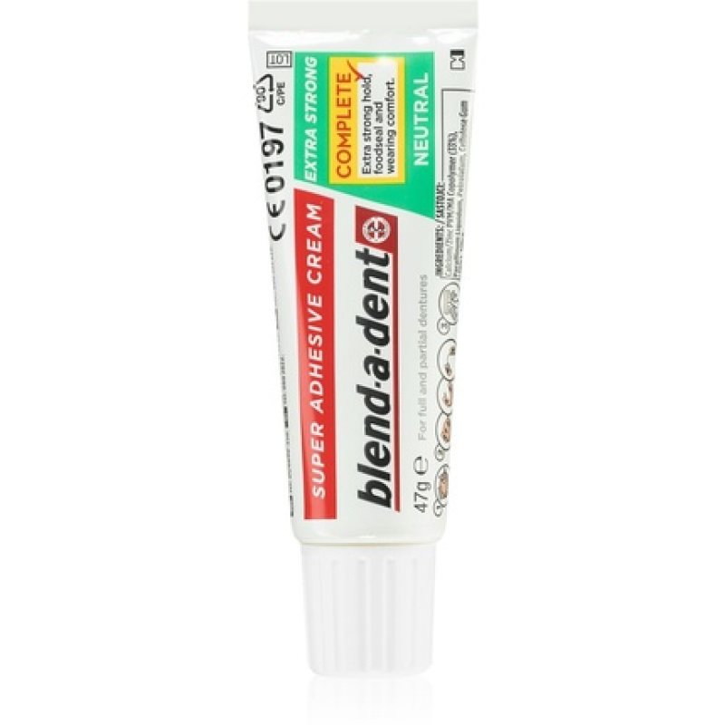 Blend-a-dent Extra Strong Neutral Super Adhesive Cream 47ml