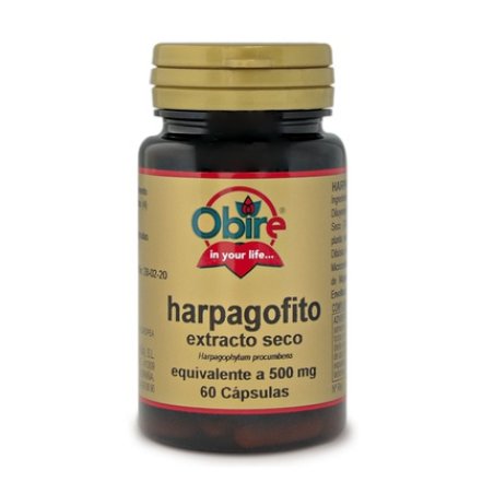 Obire Harpagofito 500 Mg Ext Seco 60 Caps