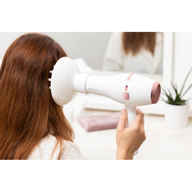 Sencor SHD 8200GD hair dryer 2400 W Gold, White