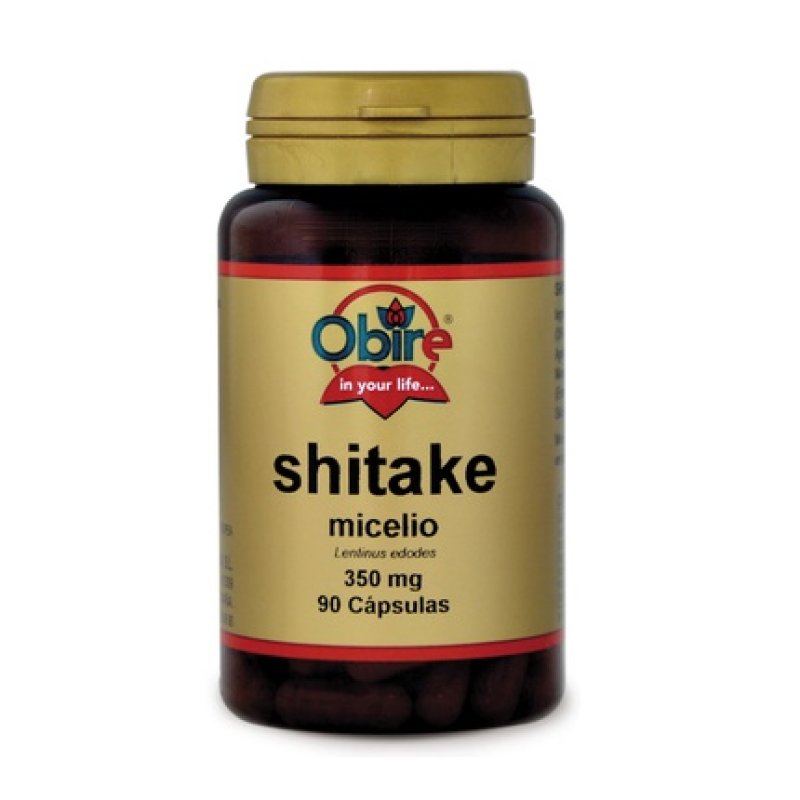 Obire Shiitake 350 Mg 90 Caps