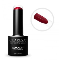 CLARESA SoakOFF UV/LED Gel Red 420 5ml