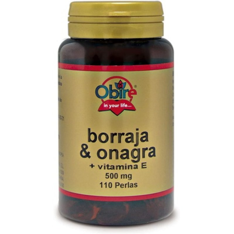 Borage & Evening Primrose 500 Mg. 110 Pearls With Vitamin E