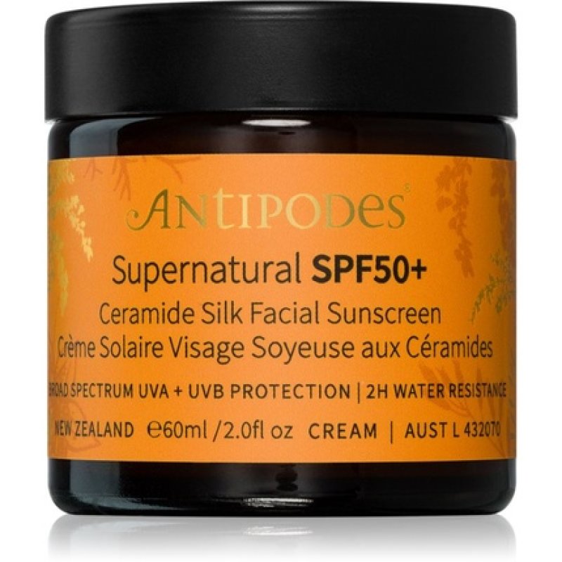 Supernatural SPF50 Sunscreen Face Cream - Pot 60 ml