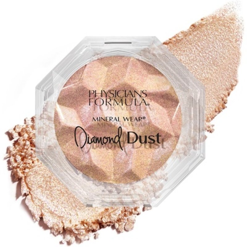 Physicians Formula Mineral Wear Diamond Dust Translucent Face Powder with Illuminating Minerals and Vitamin E Luminous
