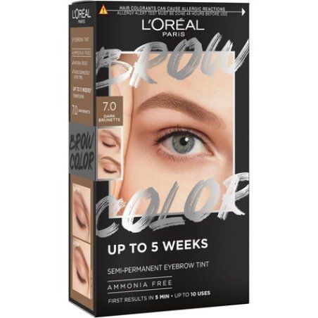 L'Oréal Paris Semi-Permanent Eyebrow Tint Lasts up to 5 Weeks Visible Results in 5 Minutes Ammonia Free Brow Colour