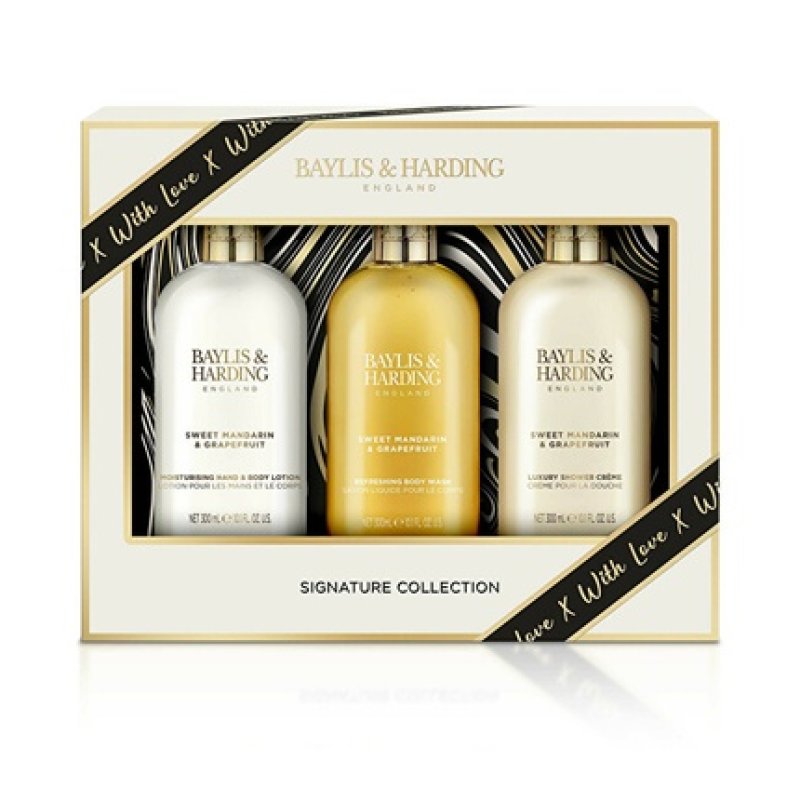Baylis & Harding Tangerine Grapefruit Gift Set - 3 X 300 Ml