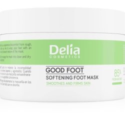 Delia Cosmetics Good Foot Softening Foot Mask Moisturizes Smooths and Firms Dry and Rough Skin 90ml