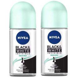Nivea Invisible Black & White Fresh Anti-Perspirant Roll-On Deodorant