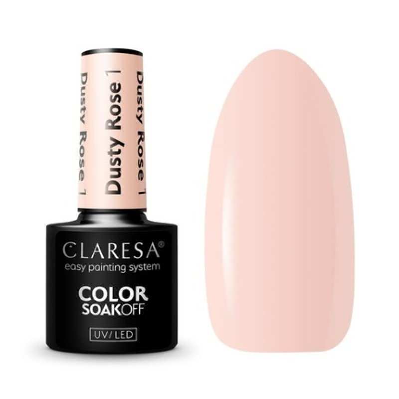 Claresa Dusty Rose UV Nail Polish 5ml