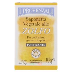 I Provenzali Sulfur Cleansing Soap 100g