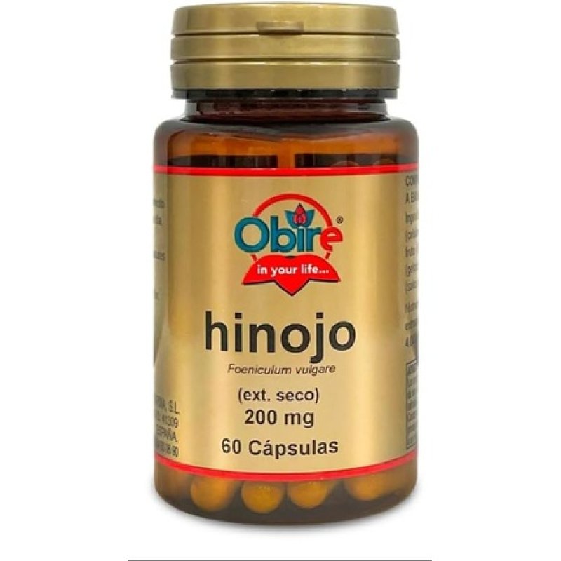 Obire Fennel 200mg 60 Capsules