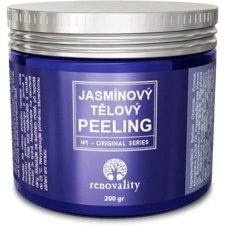 Renovality Jasmine Body Scrub 200g Made in Czech Republic