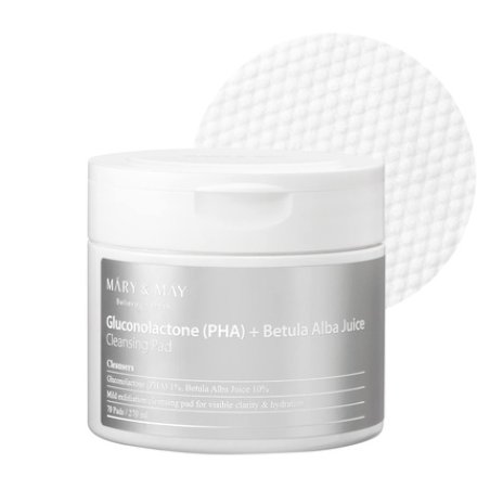 Gluconolactone (PHA) Betula Alba Juice Cleansing Pad