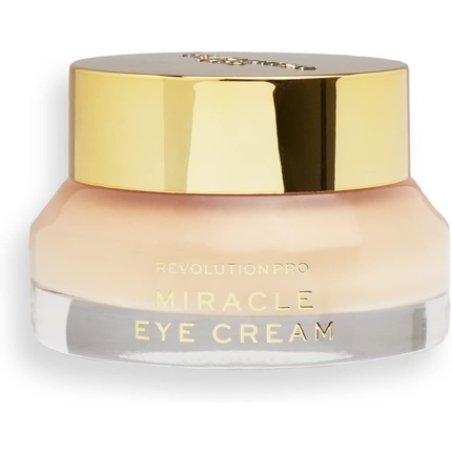 Revolution Pro Miracle Eye Cream Hydrating and Beautifying Eye Cream Reduces Dark Circles and Fine Lines Contains