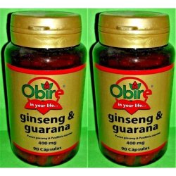 Obire Ginseng & Guarana 400mg 90 Capsules