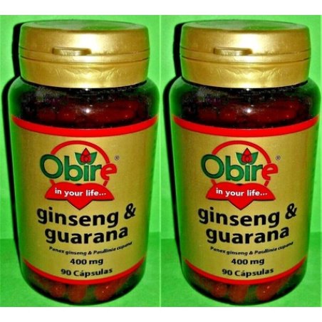 Obire Ginseng & Guarana 400mg 90 Capsules