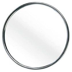 Chrome Mirror X10 with Suction Cups