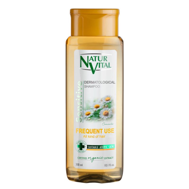 NaturVital Sensitive Shampoo Frequent Use Chamomile 300ml