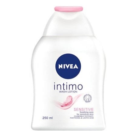 NIVEA Intimo Liquid Soap Sensitive Skin in Intimate Areas Gentle Formula with Lactic Acid Chamomile Extract and