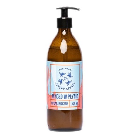 Mydlarnia Cztery Szpaki Natural Liquid Soap Hypoallergenic 500ml