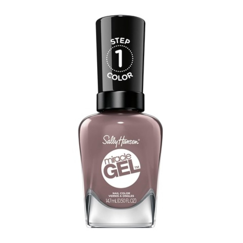 Sally Hansen Miracle Gel Nail Polish Shade To the Taupe 205 0.5 Fl Oz