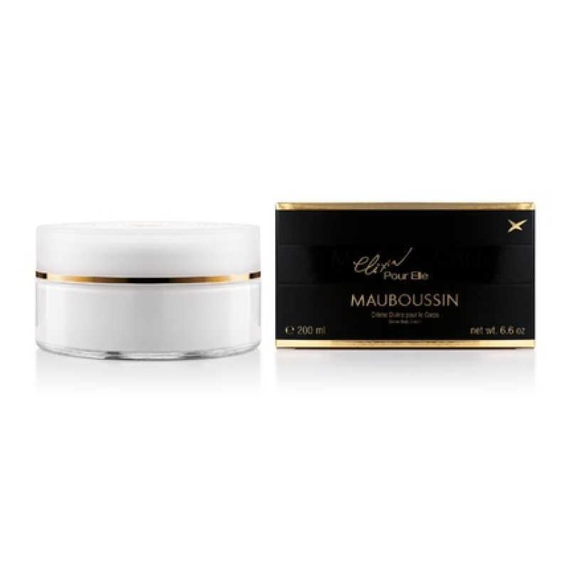 Mauboussin Elexir Pour Elle Divine Cream for Women 200ml Oriental and Gourmand Fragrance