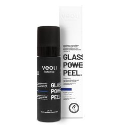 Veoli Botanica Glass Skin Power Peel - Moisturizing And Brightening Gel Face Peel With 10% Lactic Acid, 25% Tranexamic