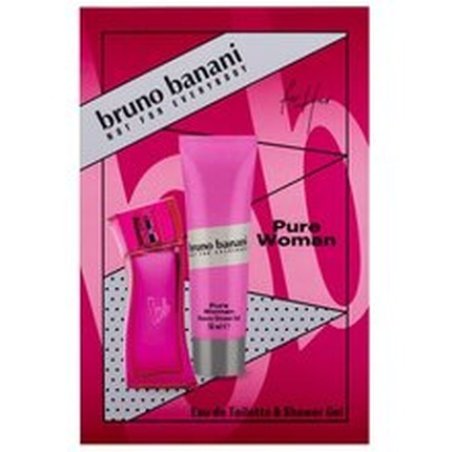 Bruno Banani Pure Woman Gift Set - Eau De Toilette 30 Ml And Crescent Gel 50 Ml