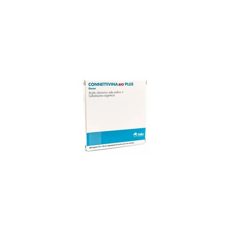 Fidia Farmaceutici Connettivinabio Plus Dressing 10 X 10 Cm 10 Pieces