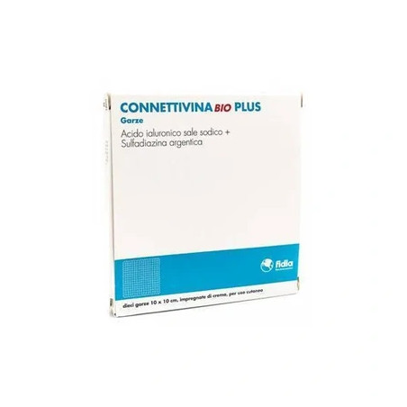Fidia Farmaceutici Connettivinabio Plus Dressing 10 X 10 Cm 10 Pieces