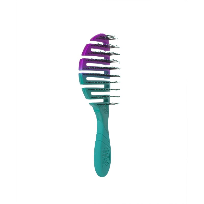 Wet Brush Pro Flex Dry Brush Teal Ombre for Unisex Hair