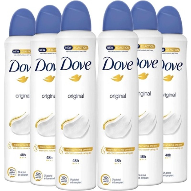 Dove Original Antiperspirant Aerosol 200ml