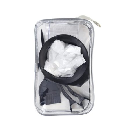 T4B LUSSONI Hair Dye Set Including Bowl, Hair Dye Brush, 2 Hair Clips, Measuring Cup, Cap, Disposable Cape and Gloves -