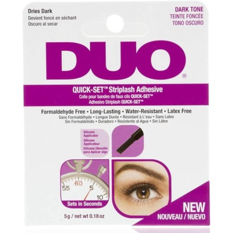 Duo Quick Set Striplash Adhesive Dark 5g