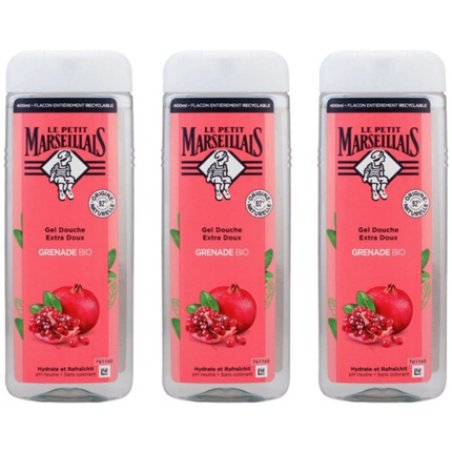 Le Petit Marseillais Organic Pomegranate Shower Gel from France 400ml