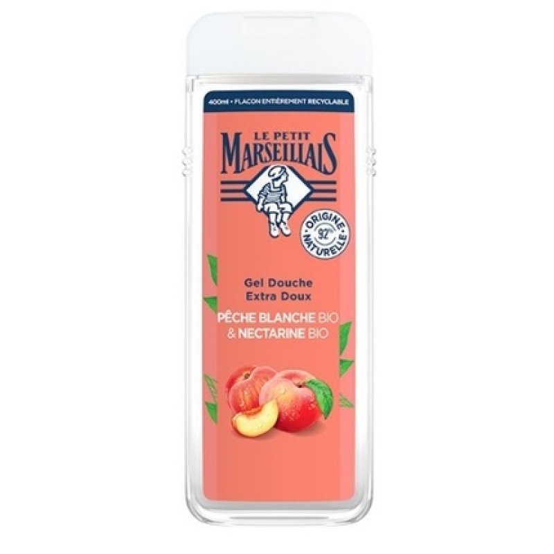 Le Petit Marseillais Shower Gel Peach Nectarine 400 Ml