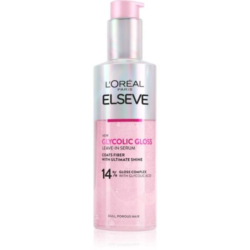 L'Oréal Paris Elseve Glycolic Gloss Leave-In Serum 150ml