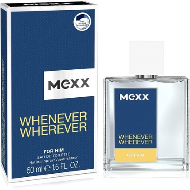 Mexx Wherever Man Eau De Toilette Spray 50ml