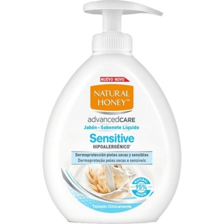 Natural Honey Advanced Care Liquid Hand Soap Sensitive - 300 Ml For Dry Skin