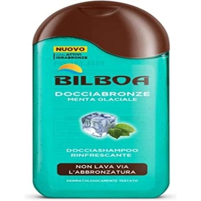 Bilboa Refreshing Shower Gel Shampoo with Glacier Mint for Body and Hair 220ml