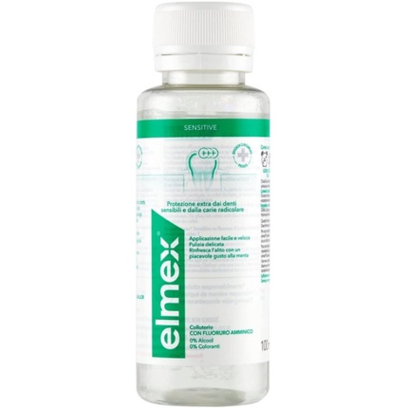 Elmex Mouthwash 100 Ml Sensitive Care And Dental Hygiene
