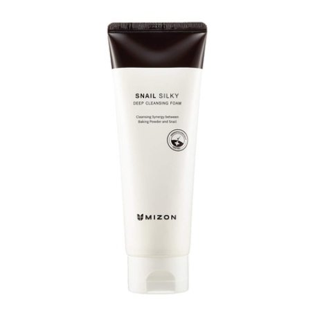 MIZON Snail Silky Deep Cleansing Foam with Baking Powder Particles 5.29oz