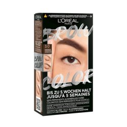 L'Oréal Paris Brow Color for a Radiant and Perfectly Groomed Look Ammonia-Free Brow Color 3.0 Dark Brown