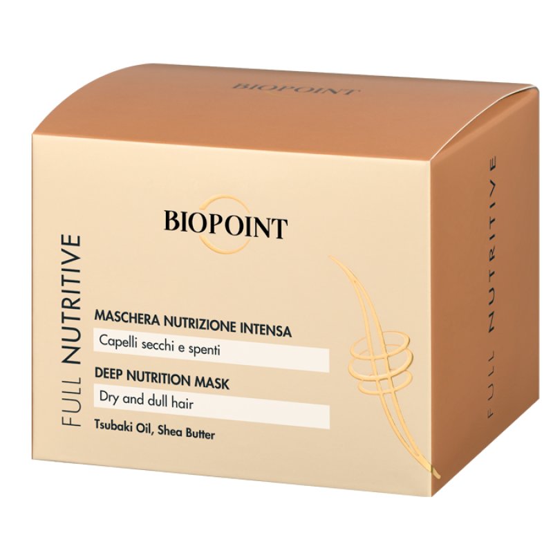 Biopoint Intensely Nourishing Mask 200ml masque pour cheveux Femmes