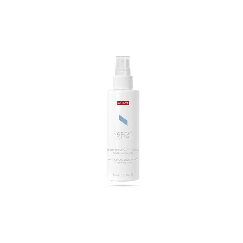 PUPA Milano Spray Defaticante Gambe Liquide 200 ml Pulvérisateur