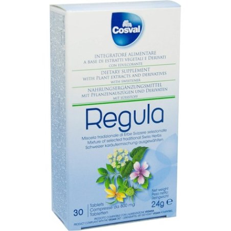 Cosval Regula Blend Swiss Herbal Dietary Supplement 30 Tablets
