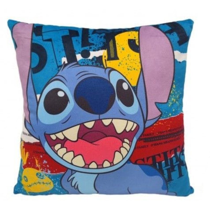 Lilo et Stitch - Coussin double face Stitch Joyeux III (40x40cm)