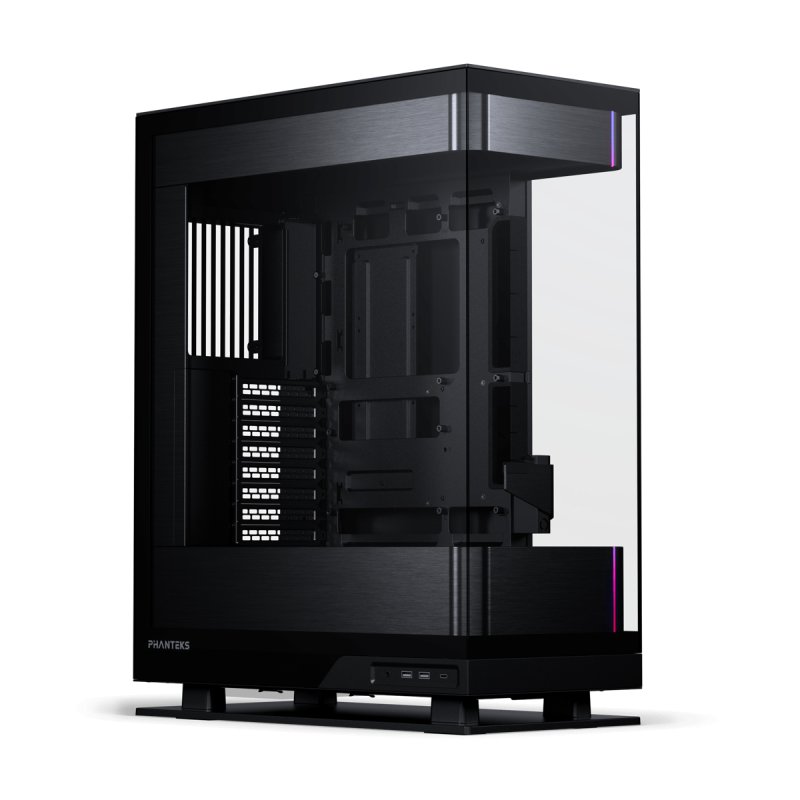 PHANTEKS Evolv X2 PC-Gehäuse, Midi-Tower, E-ATX, Tempered Glass, DRGB - schwarz